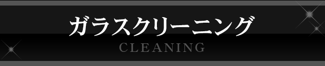 ガラスクリーニング
